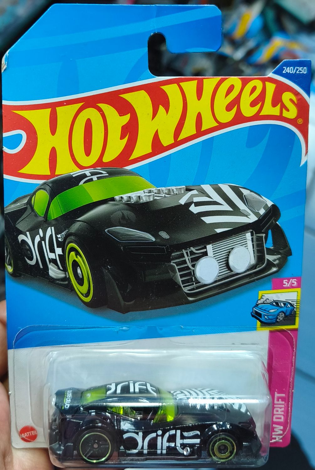 SJ1 Muscle And Blown Hot Wheels