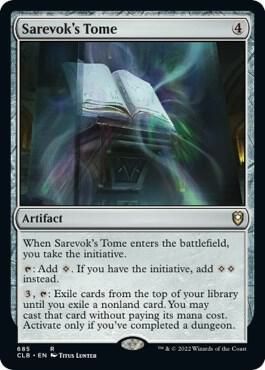 SJF Sarevok's Tome - Commander Legends: Battle for Baldur's Gate (CLB)