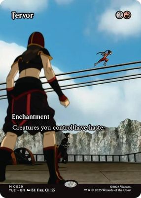 SJF Fervor (Borderless) - Avatar: The Last Airbender: Eternal-Legal (TLE)