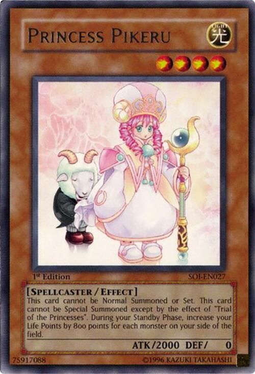 SJF Princess Pikeru - Shadow of Infinity (SOI) Rare