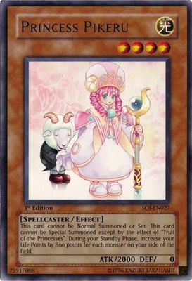 SJF Princess Pikeru - Shadow of Infinity (SOI) Rare