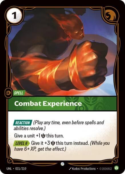 SJF Combat Experience - Unleashed (UNL)