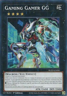 SJF Gaming Gamer GG - Blazing Dominion (BLZD)