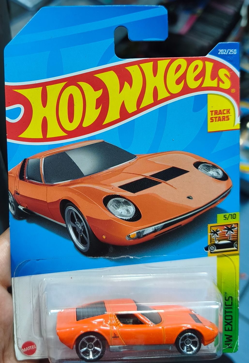SJ1 71 Lamborghini Miura SV Hot Wheels