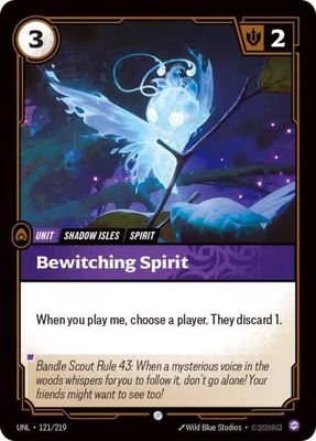 SJF Bewitching Spirit - Unleashed (UNL)