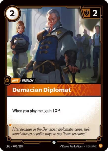SJF Demacian Diplomat - Unleashed (UNL)
