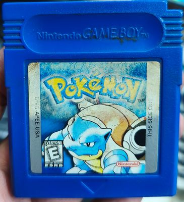 SJF Pokemon Blue Nintendo Game Boy Cartucho
