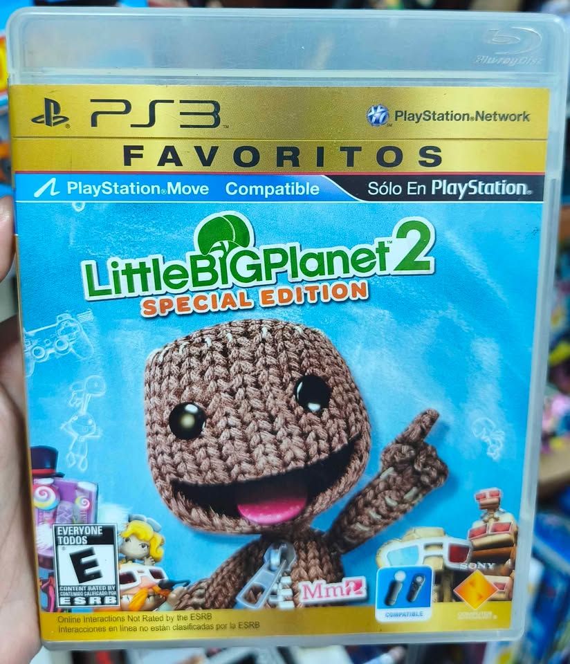 SJ1 Little Big Planet Playstation 3 Usado Completo