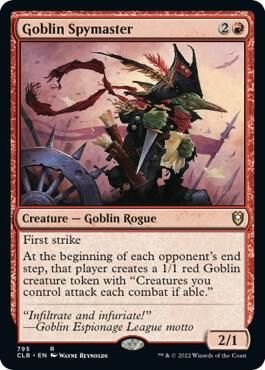 SJF Goblin Spymaster - Commander Legends: Battle for Baldur's Gate (CLB)