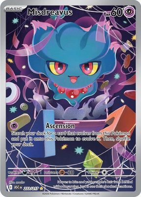 SJF Misdreavus - 233/217 - ME: Ascended Heroes (ASC)