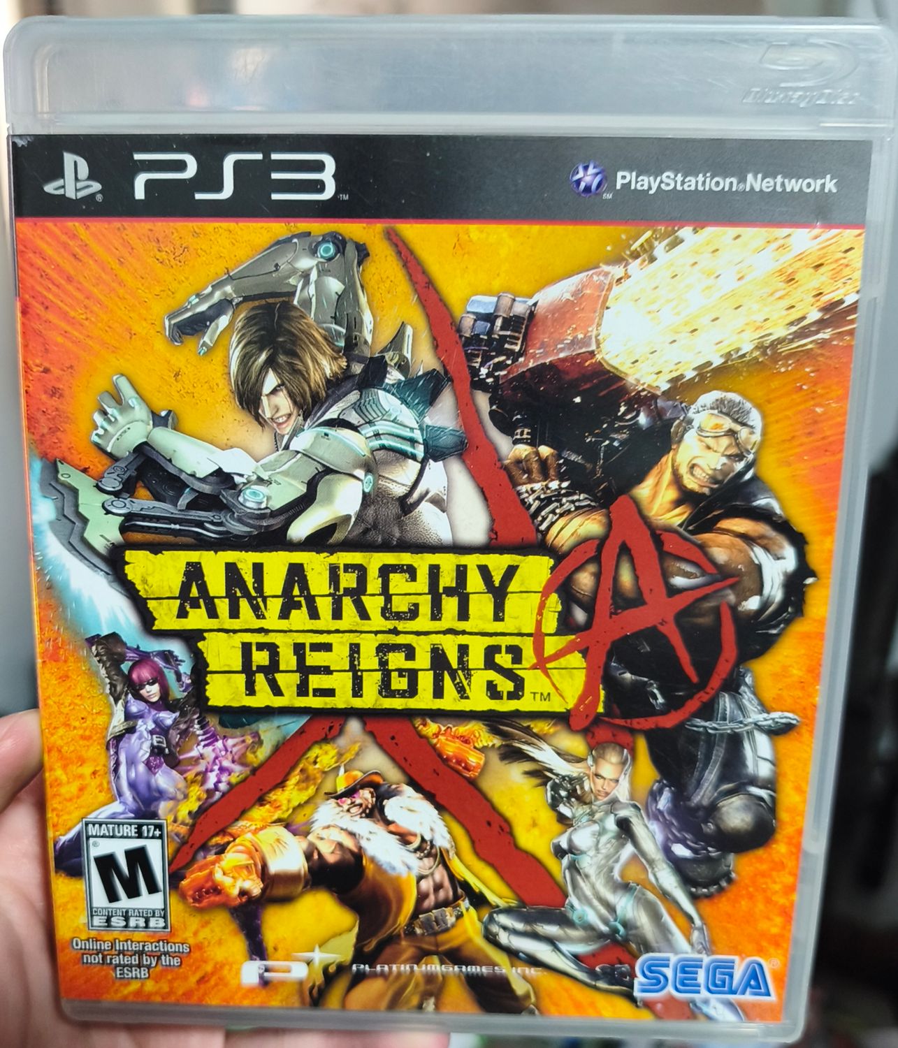 SH1 Anarchy Reigns Playstation 3 Usado Completo