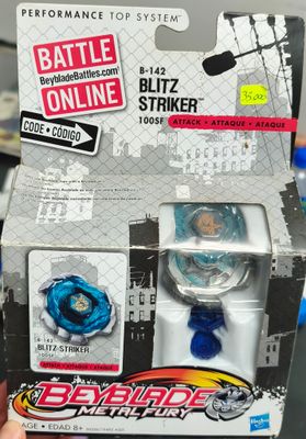 SH1 Beyblade Blitz Stiker Metal Fury Hasbro