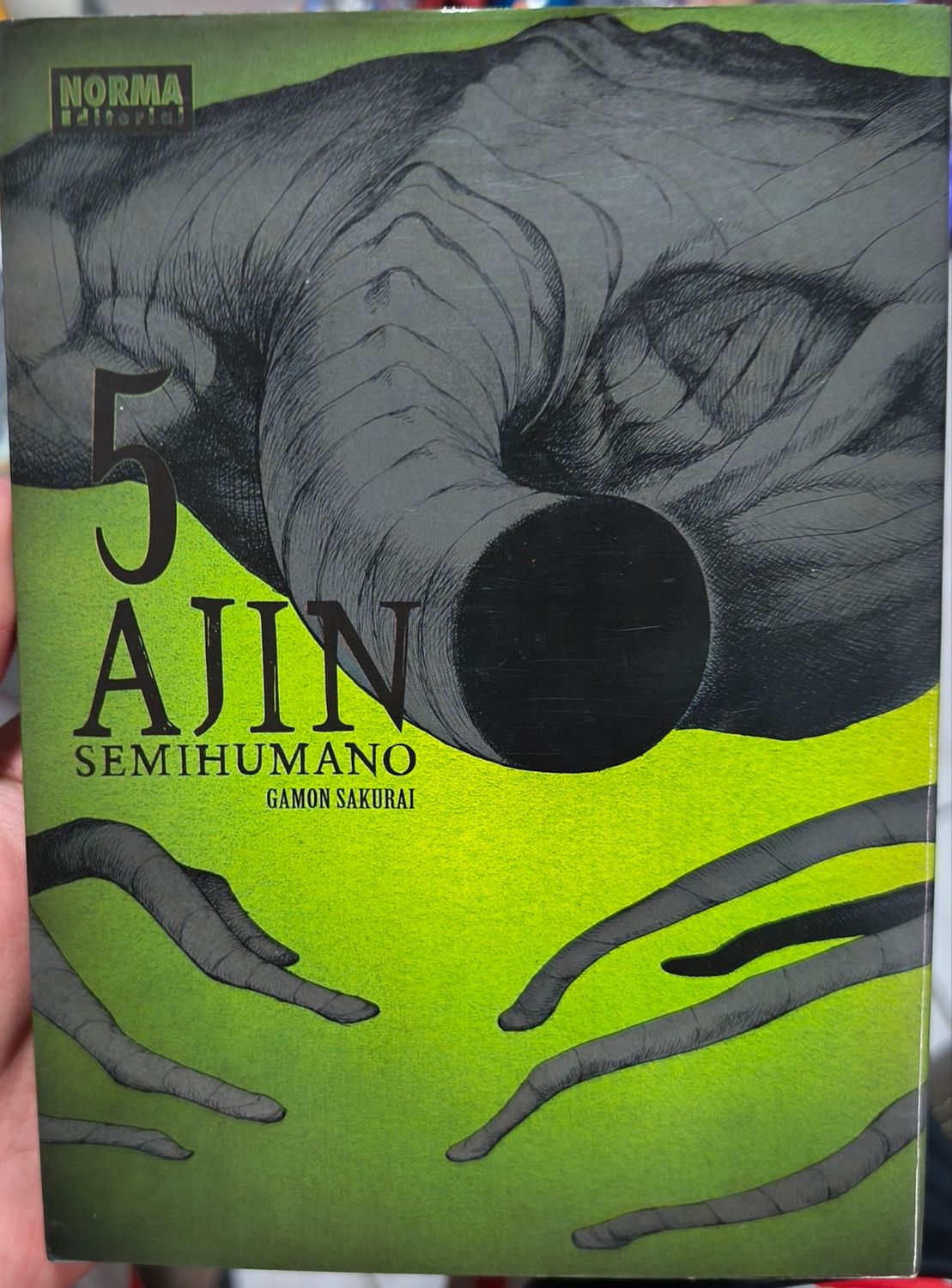 SH1 Ajin Manga Volumen 5 Español Norma