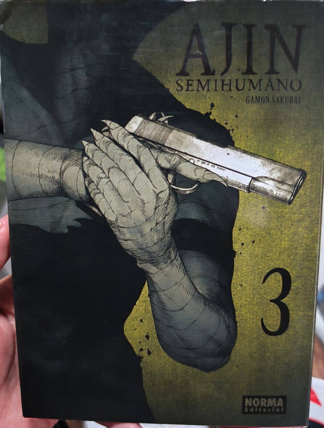 SH1 Ajin Manga Volumen 3 Español Norma
