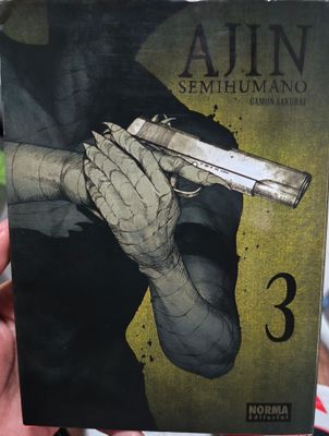 SH1 Ajin Manga Volumen 3 Español Norma