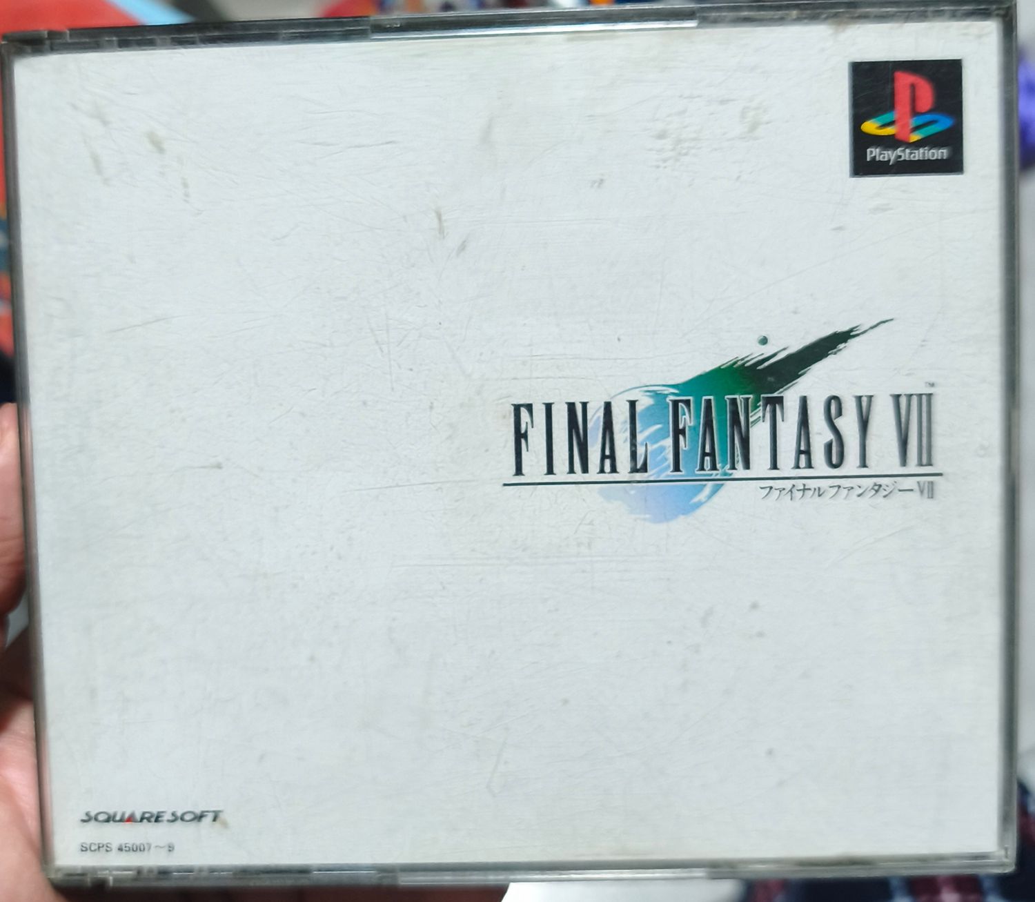 SH1 Final Fantasy VII Playstation 1 Usado Completo 3 Discos