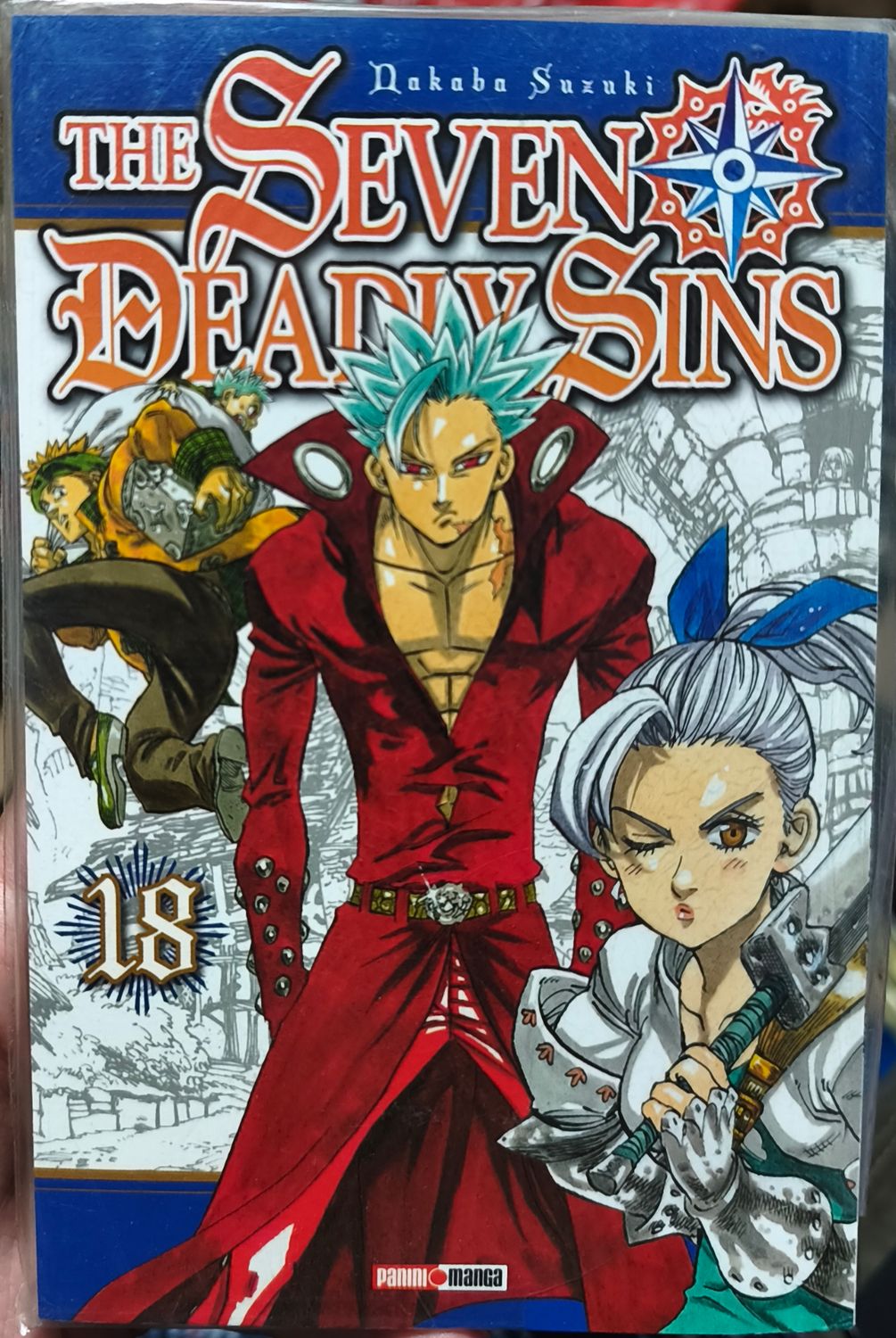 SJ2 The Seven Deadly Sins Manga Volumen 18 Español Panini