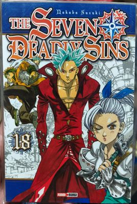 SH1 The Seven Deadly Sins Manga Volumen 18 Español Panini