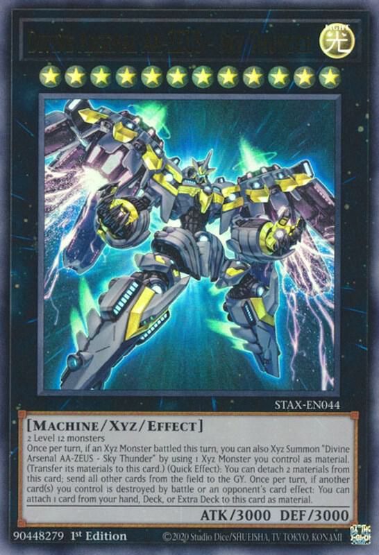 SJF Divine Arsenal AA-ZEUS - Sky Thunder - 2-Player Starter Set (TPSS) Ultra Rare