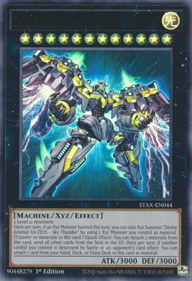 SJF Divine Arsenal AA-ZEUS - Sky Thunder - 2-Player Starter Set (TPSS) Ultra Rare
