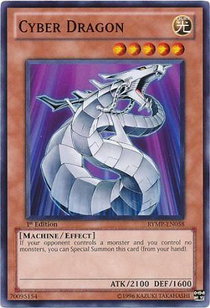 SJF Cyber Dragon - RYMP-EN058 - Common 1st Edition Ra Yellow Mega Pack 1st Edition Singles
