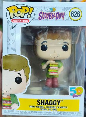 SJ1 Shaggy Figura Funko Pop 626 Scooby Doo Figura