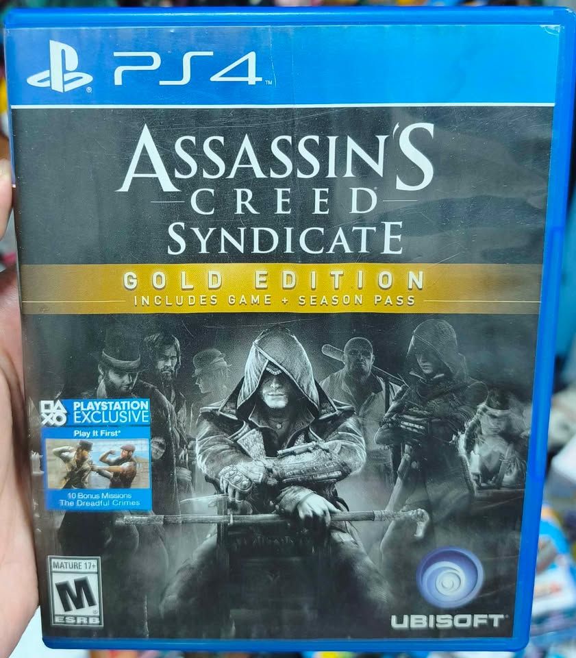 SJ1 Assassin's Creed Syndicate Playstation 4 Usado Completo