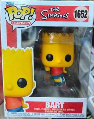 SJ3 Bart Figura Funko Pop 1652 Simpsons