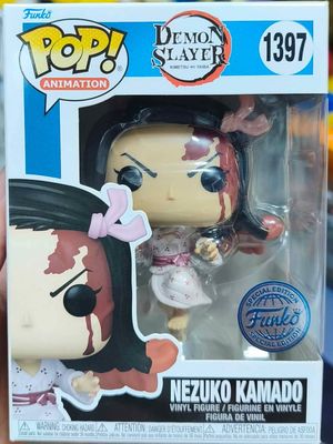 SJ3 Nezuko Kamado Figura Funko Pop 1397 Demon Slayer Anime