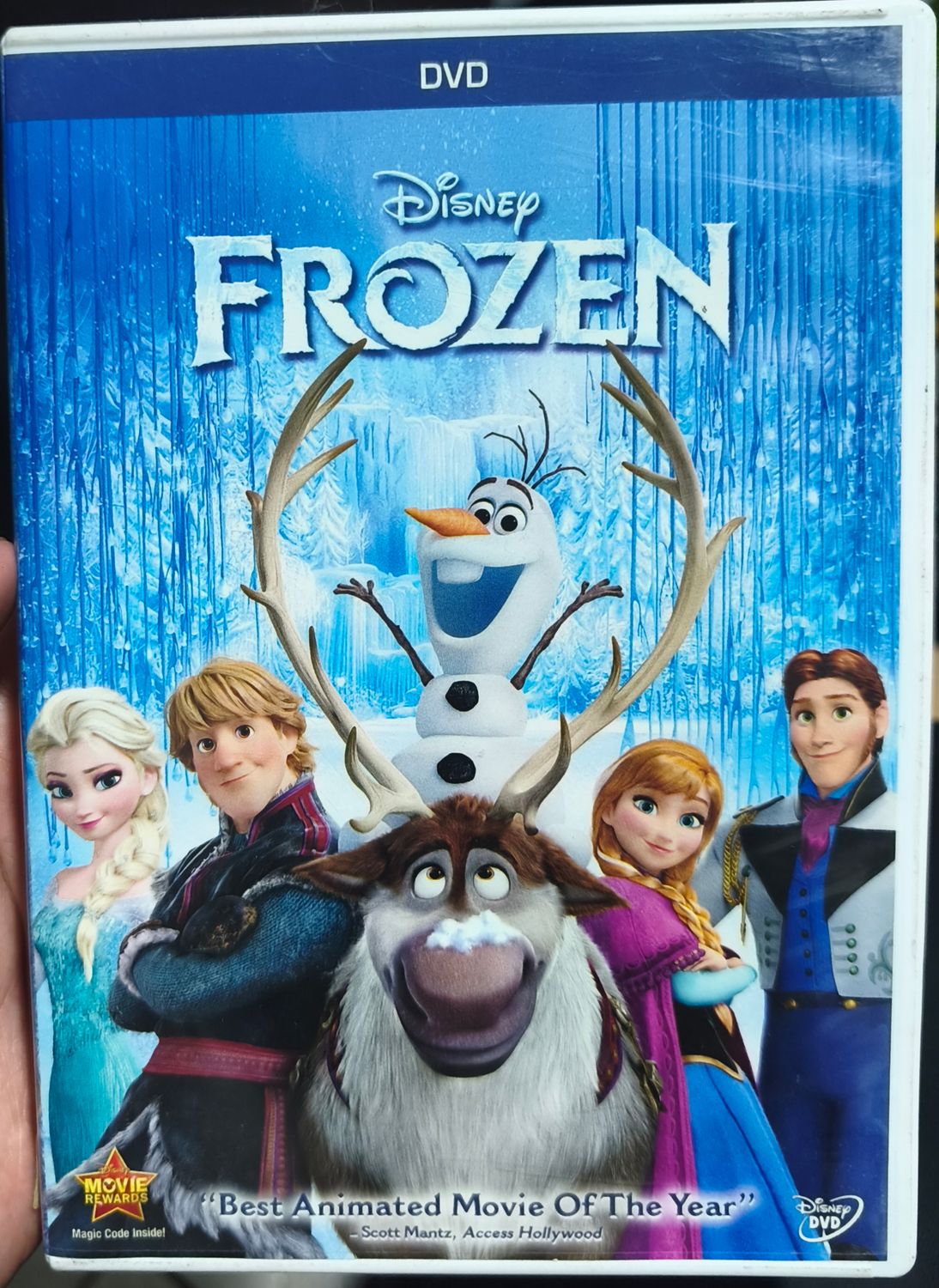 SH1 Frozen DVD Original Usado Completo Español Ingles