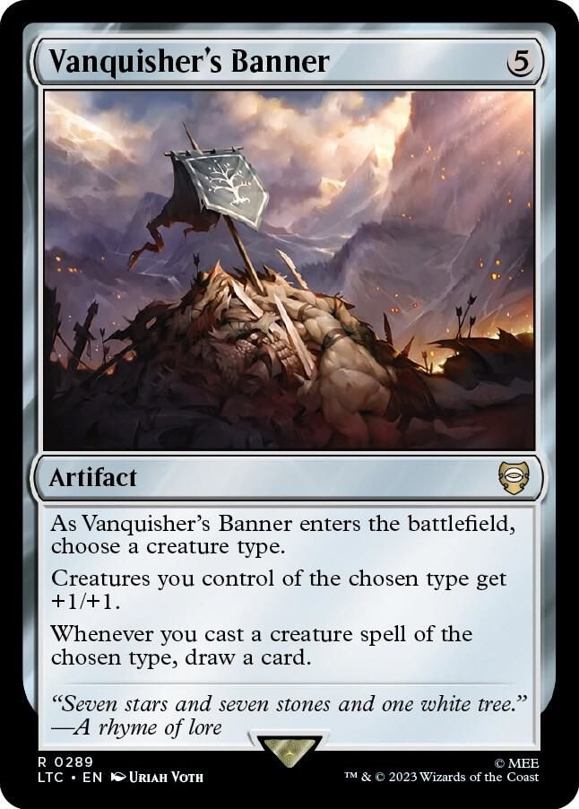 SJF Vanquisher's Banner - Commander: The Lord of the Rings: Tales of Middle-earth (LTC)