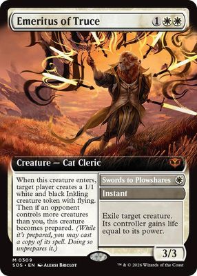 SJF Emeritus of Truce (Extended Art) - Secrets of Strixhaven (SOS)