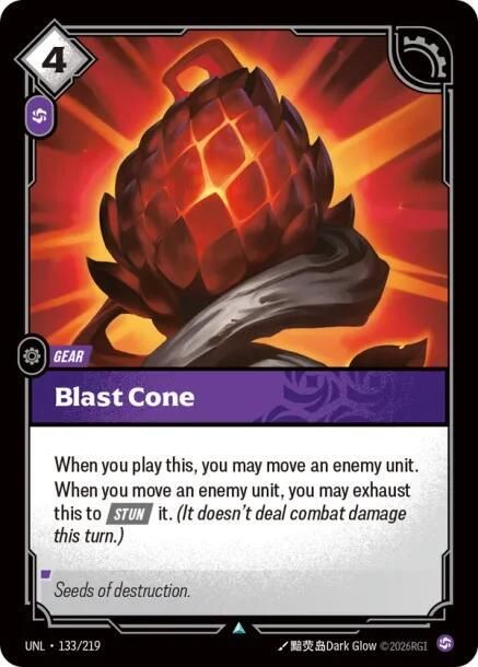 SJF Blast Cone - Unleashed (UNL)