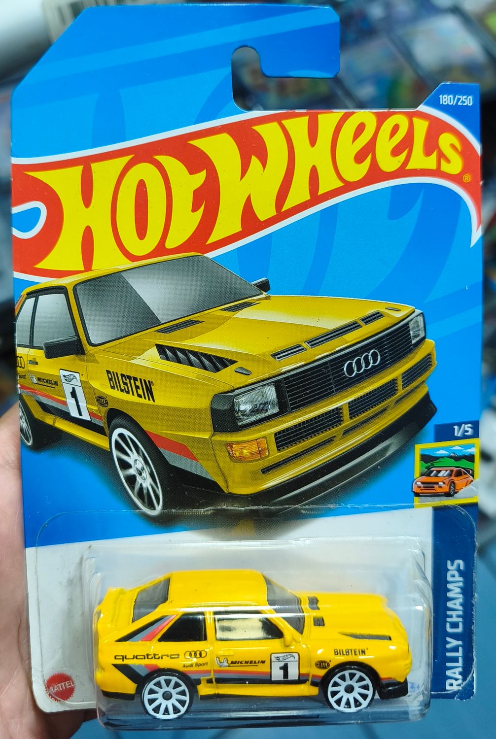 SJ1 84 Audi Sport Quattro Hot Wheels