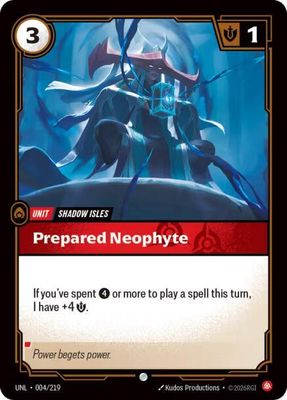 SJF Prepared Neophyte - Unleashed (UNL)
