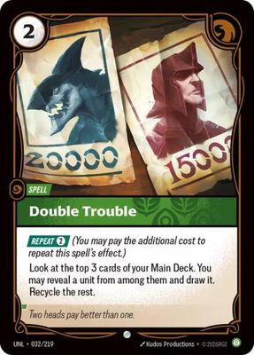 SJF Double Trouble - Unleashed (UNL)