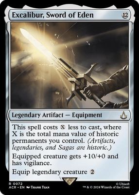 SJF Excalibur, Sword of Eden - Universes Beyond: Assassin's Creed (ACR)