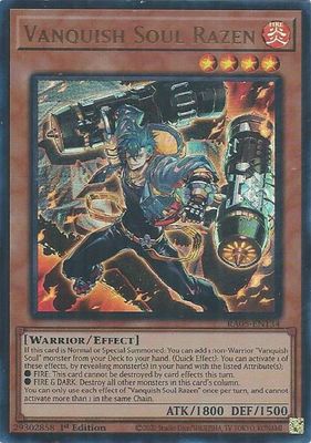 SJF Vanquish Soul Razen (Ultra Rare) - Rarity Collection 5 (RA05)