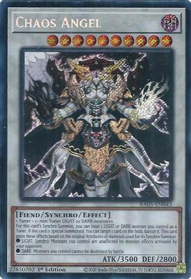 SJF Chaos Angel (Secret Rare) - Rarity Collection 5 (RA05)