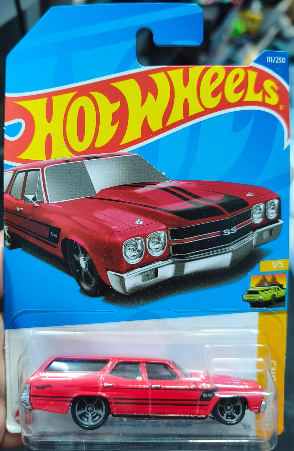 SJ1 70 Chevelle SS Wagon Hot Wheels