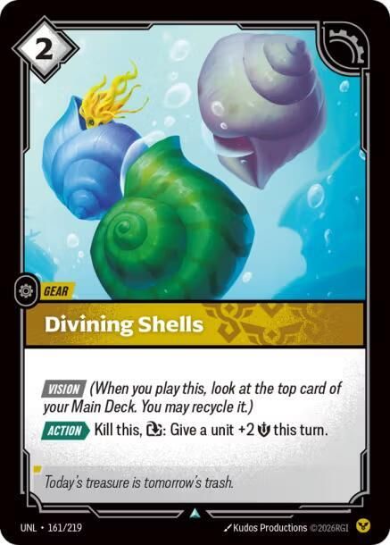 SJF Divining Shells - Unleashed (UNL)
