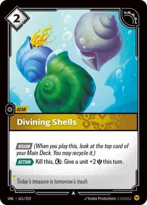 SJF Divining Shells - Unleashed (UNL)