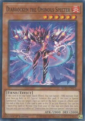 SJF Diabrocken the Ominous Specter - Blazing Dominion (BLZD)