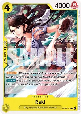 SJF Raki - Adventure on Kami's Island (OP15-EB04)