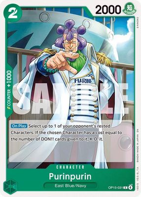 SJF Purinpurin - Adventure on Kami's Island (OP15-EB04)