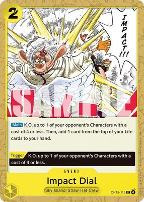 SJF Impact Dial - Adventure on Kami's Island (OP15-EB04)