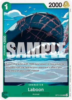 SJF Laboon - Adventure on Kami's Island (OP15-EB04)
