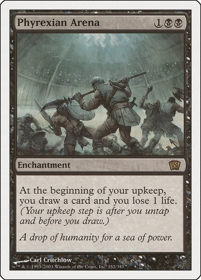 SJF Phyrexian Arena - 8th Edition (8ED)