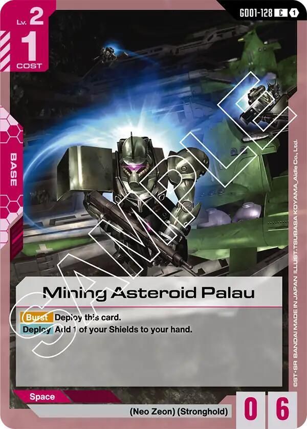 SJF Mining Asteroid Palau - Newtype Rising (GD01) Newtype Rising