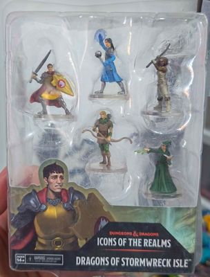SH1 Dungeons And Dragons Icons of The Realms Stormwreck Isle Miniaturas Set